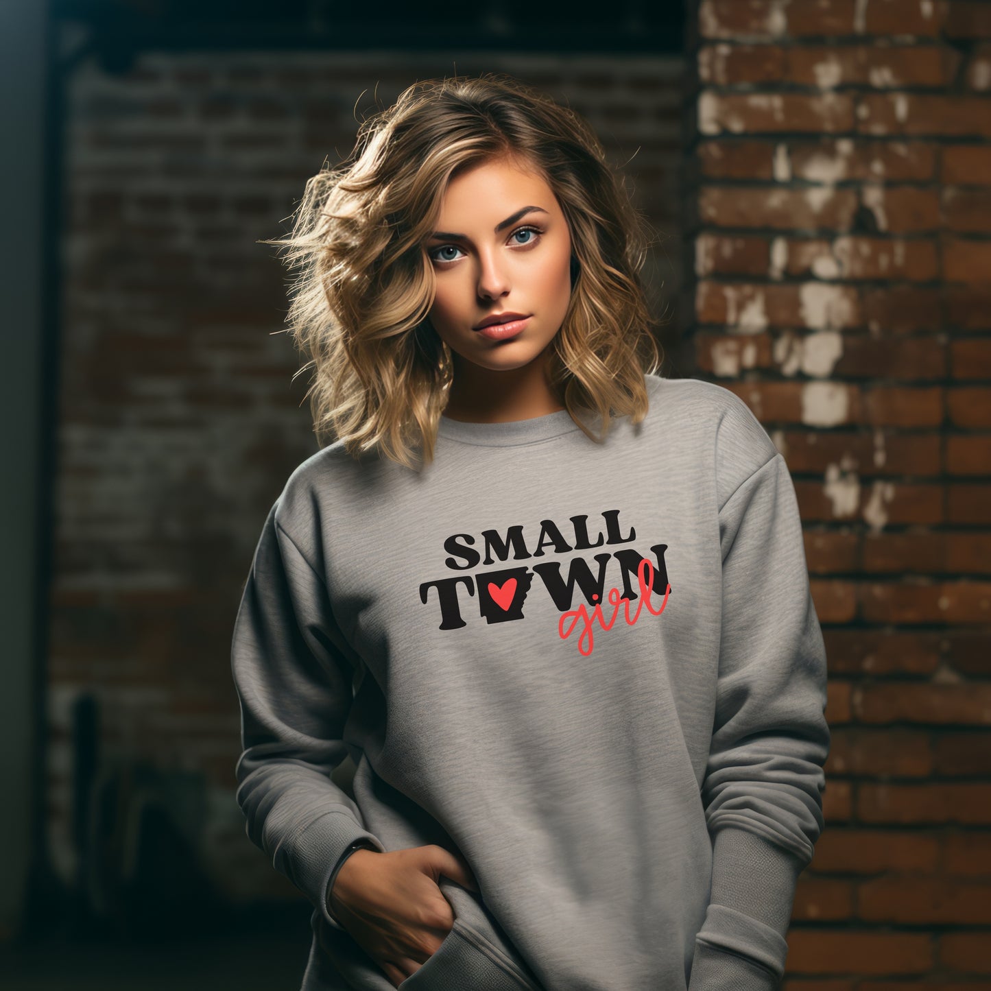 Small Town Girl Crewneck