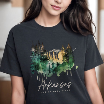 Forest Sunset Relaxed Everyday Tee