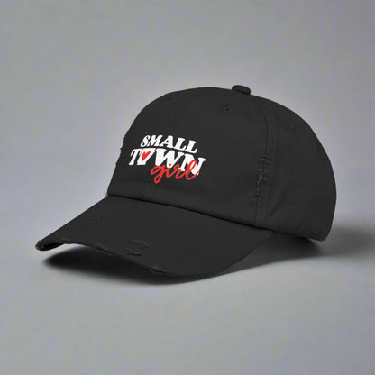 Small Town Girl Distressed Cap