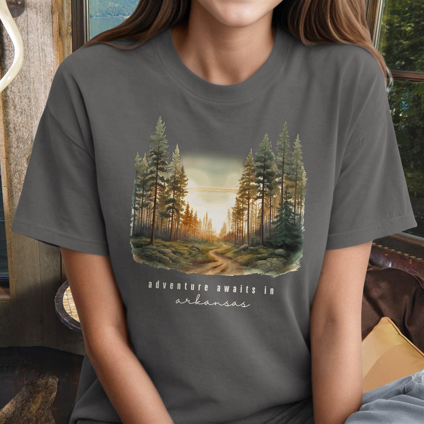 Adventure Awaits Relaxed Everyday Tee