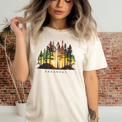 Arkansas Twilight Relaxed Everyday Tee