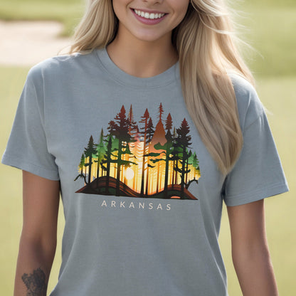 Arkansas Twilight Relaxed Everyday Tee