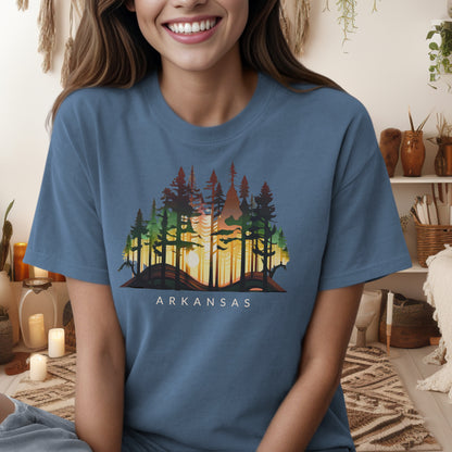 Arkansas Twilight Relaxed Everyday Tee