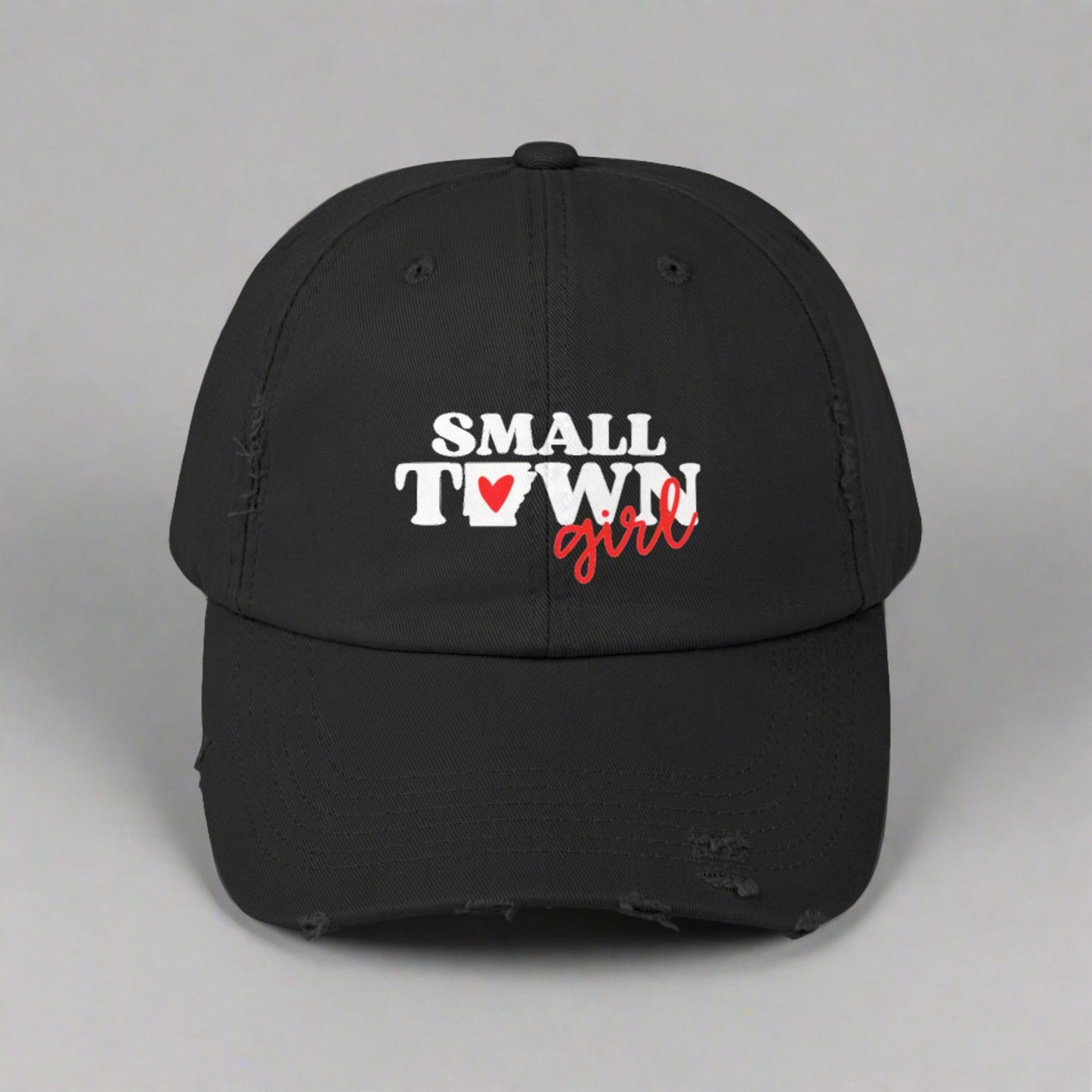 Small Town Girl Distressed Cap