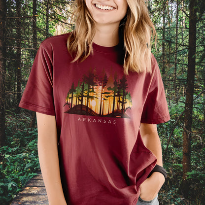 Arkansas Twilight Relaxed Everyday Tee