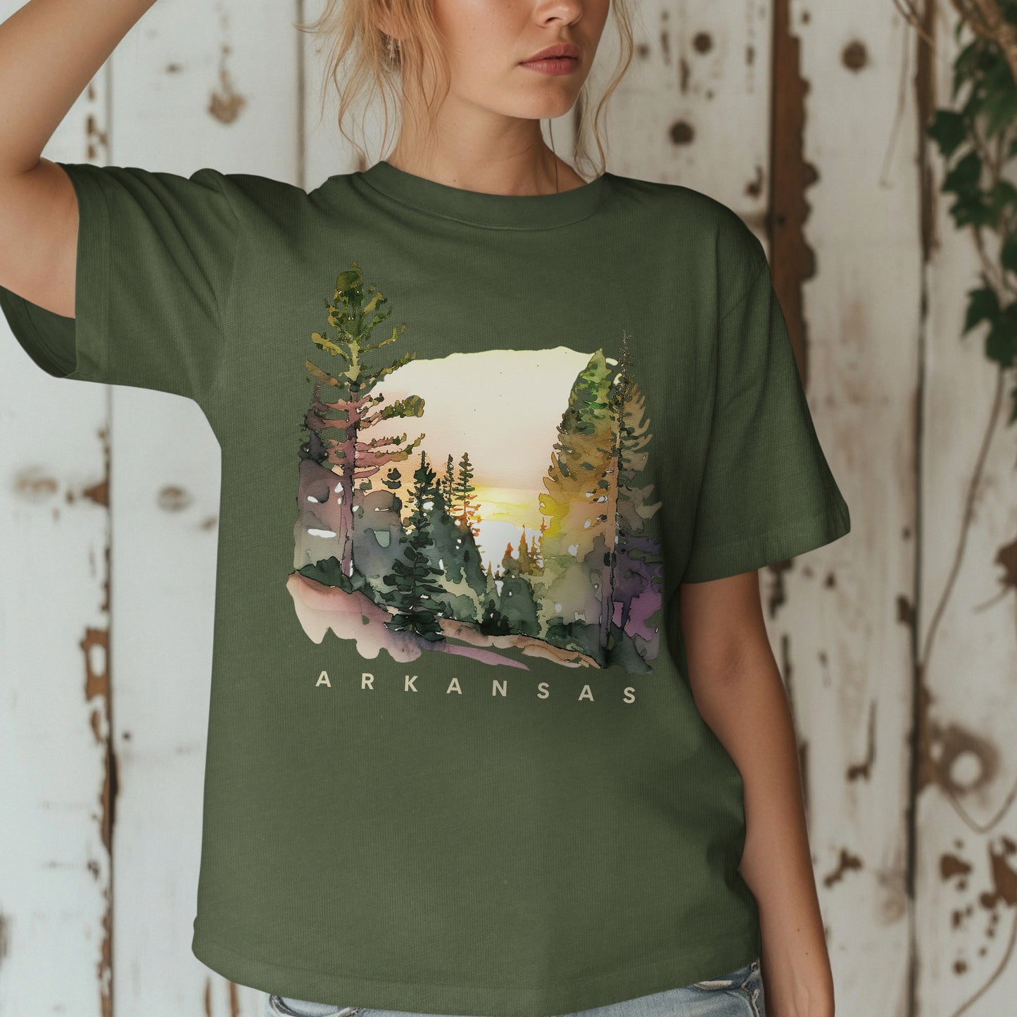 Autumn Glow Relaxed Everyday Tee