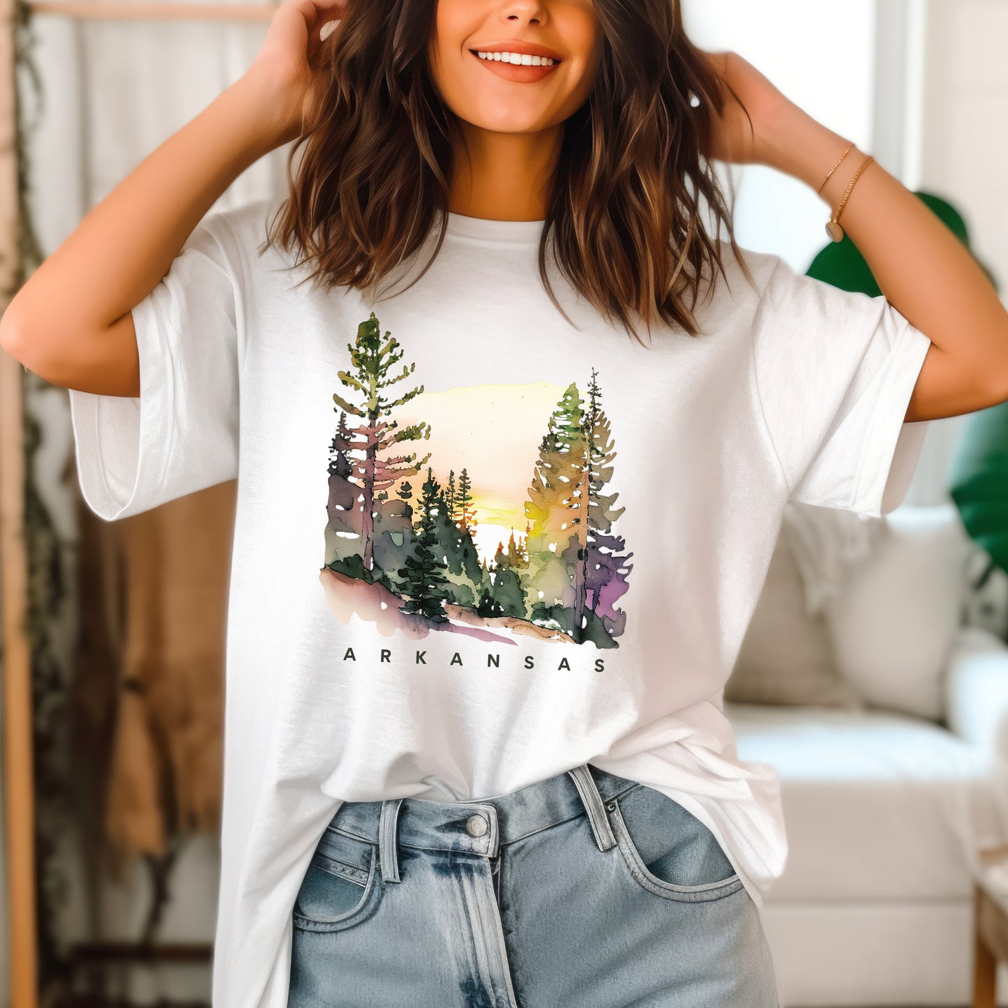 Autumn Glow Relaxed Everyday Tee