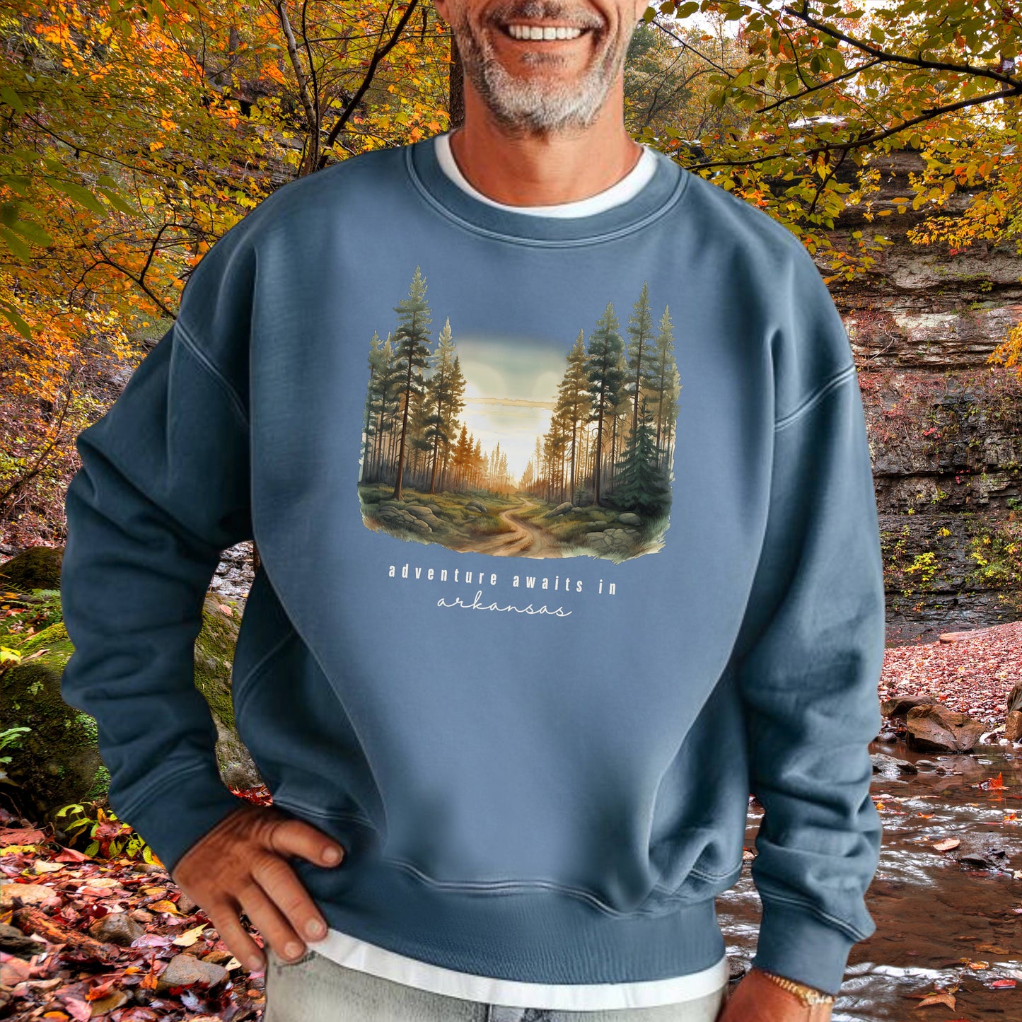 Adventure Awaits Everyday Crewneck