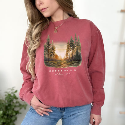 Adventure Awaits Everyday Crewneck