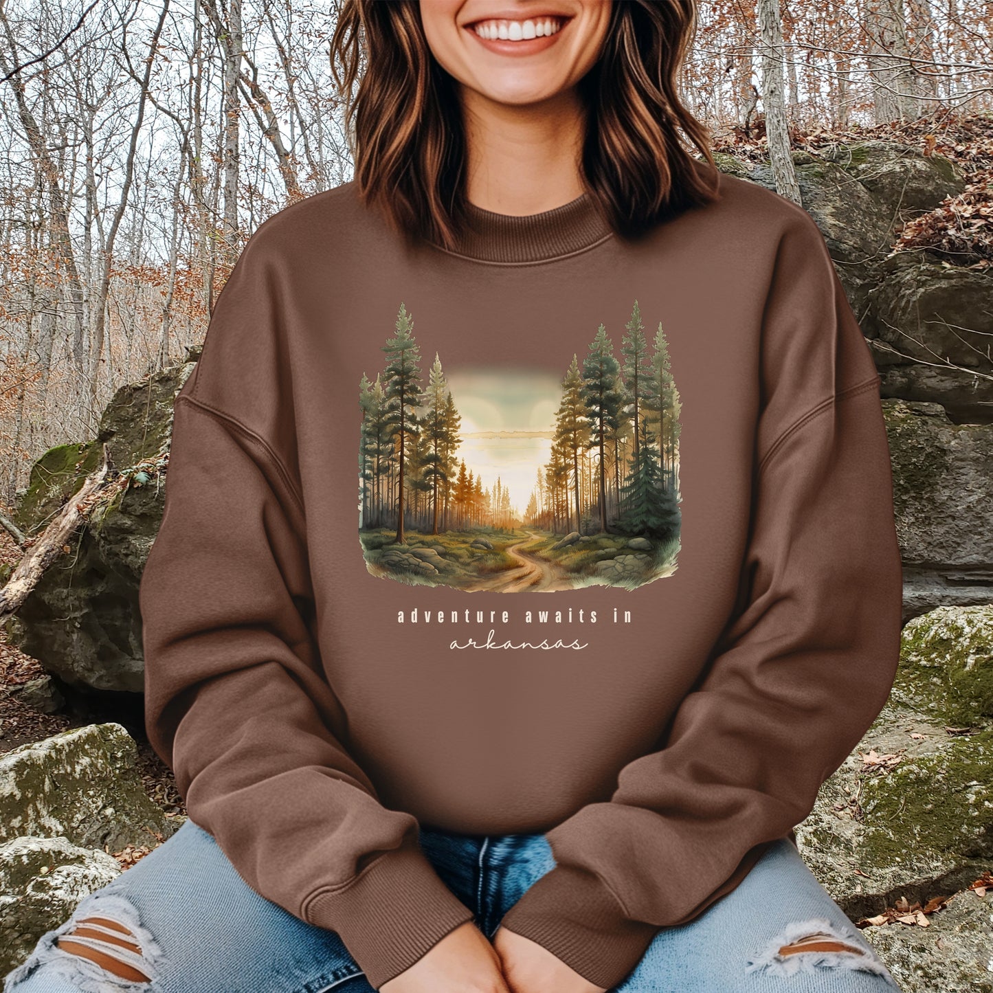 Adventure Awaits Everyday Crewneck