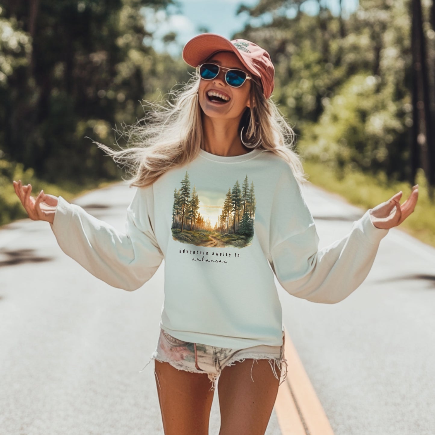 Adventure Awaits Long Sleeve Tee