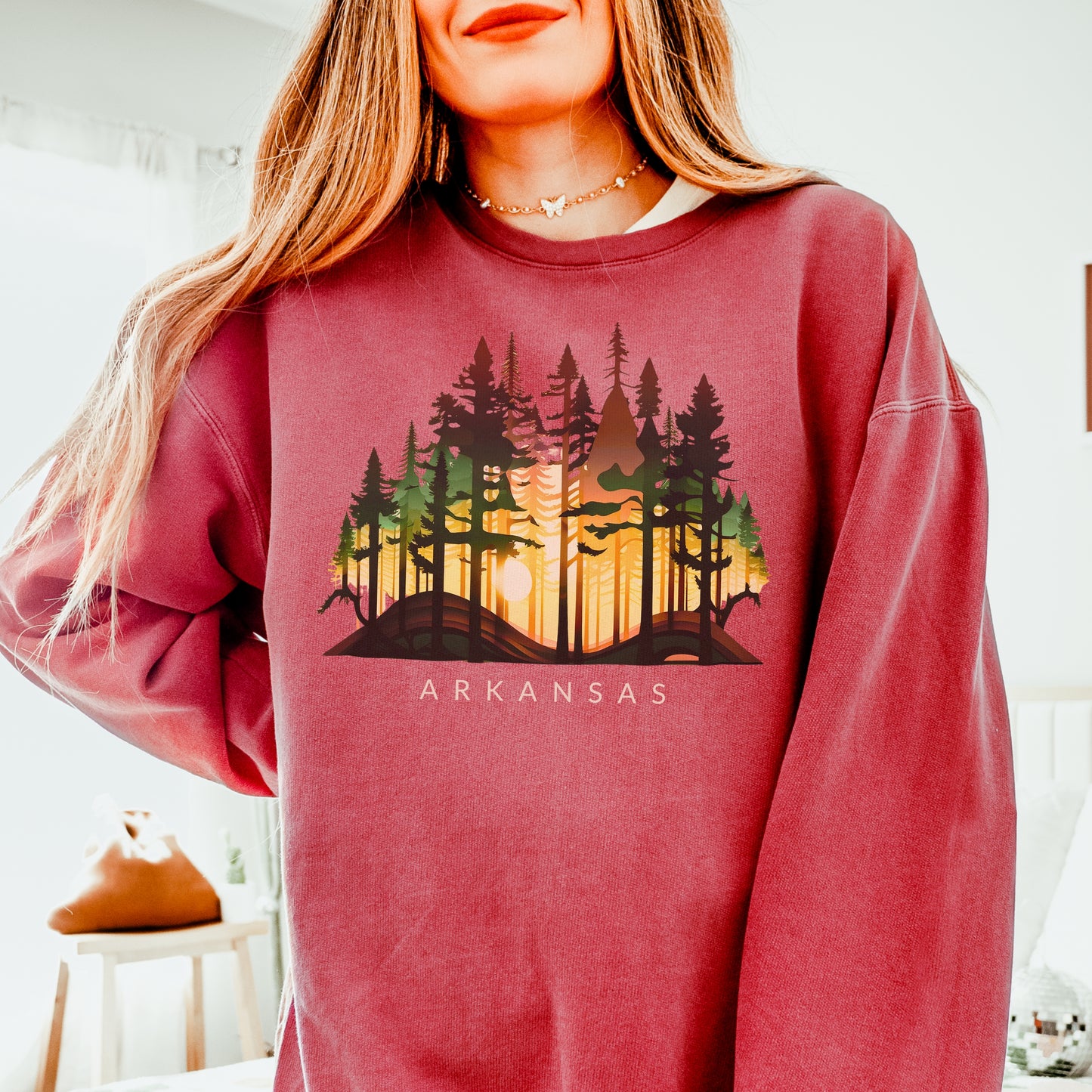 Arkansas Twilight Everyday Crewneck