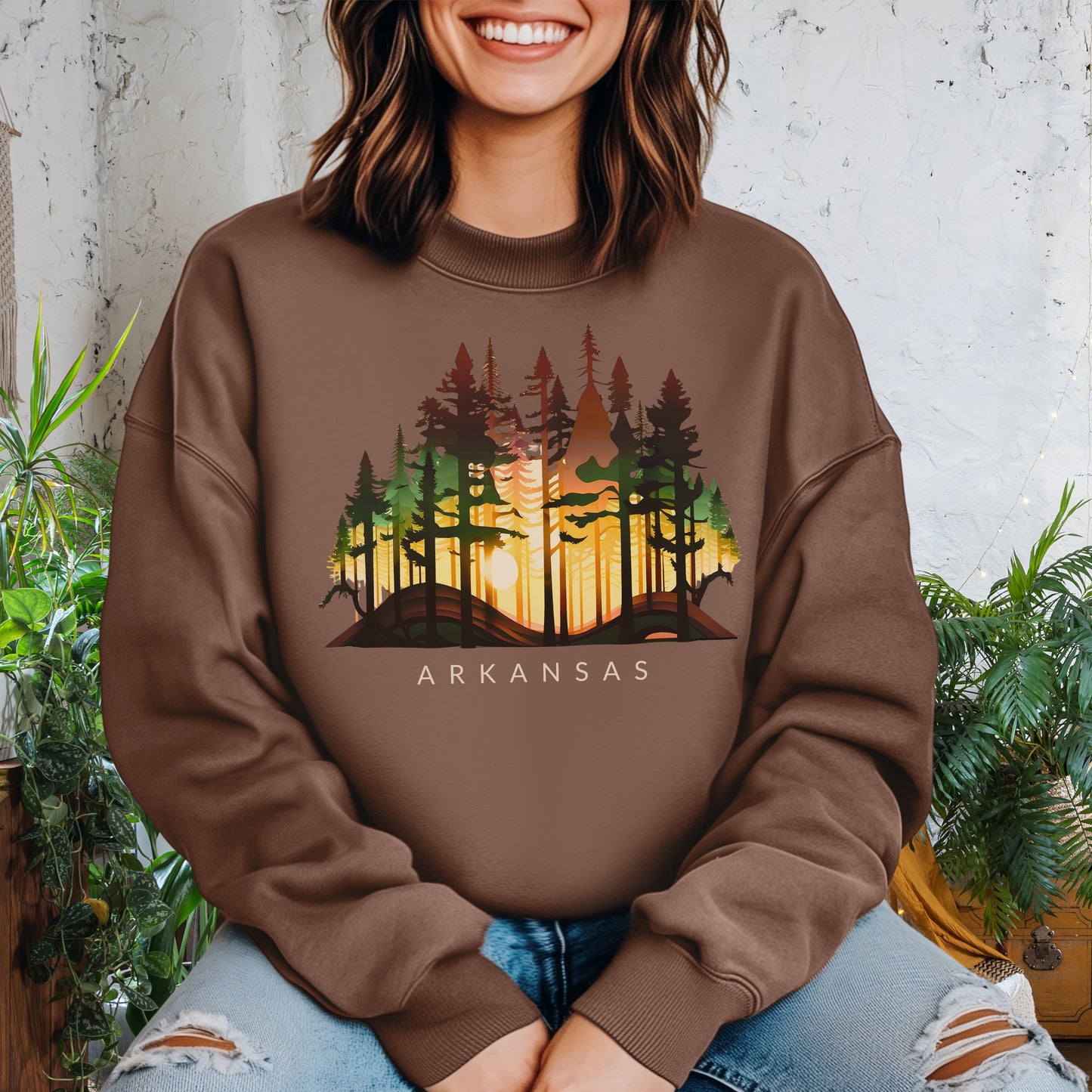 Arkansas Twilight Everyday Crewneck