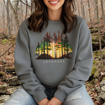 Arkansas Twilight Everyday Crewneck