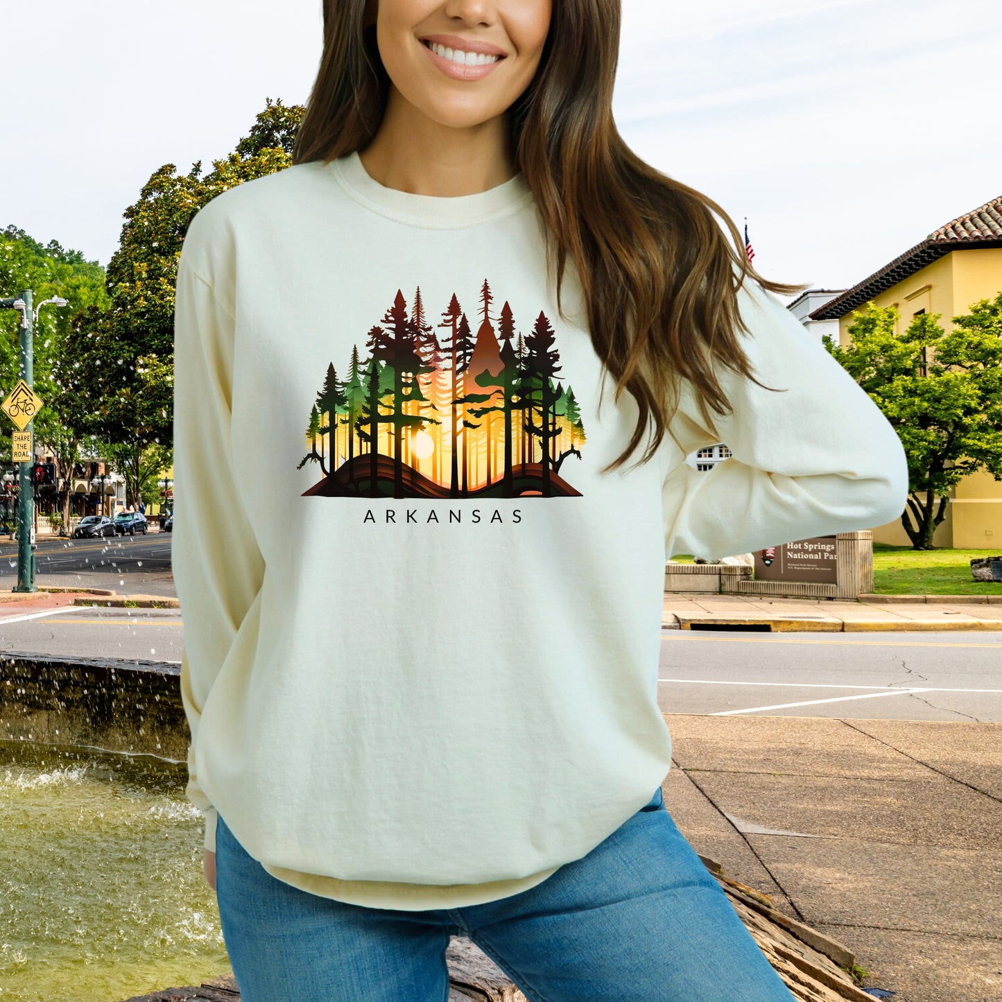 Arkansas Twilight Midweight Long-Sleeve