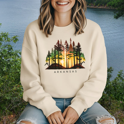 Arkansas Twilight Everyday Crewneck