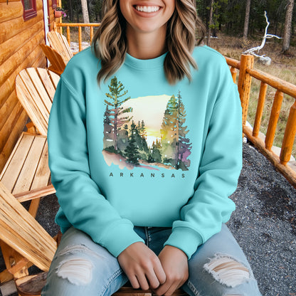 Autumn Glow Cozy Everyday Crewneck