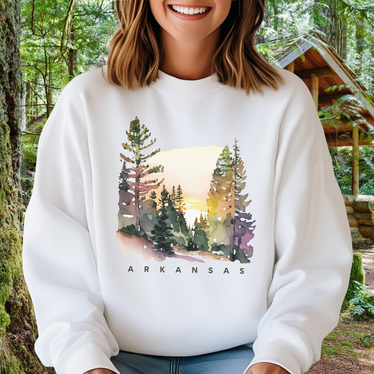 Autumn Glow Cozy Everyday Crewneck