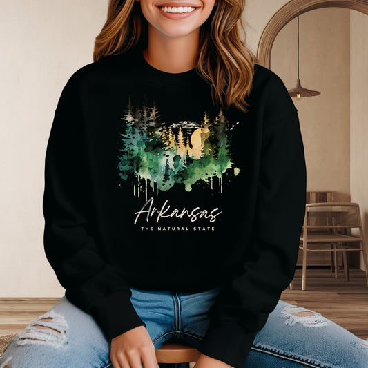 Forest Sunset Everyday Crewneck