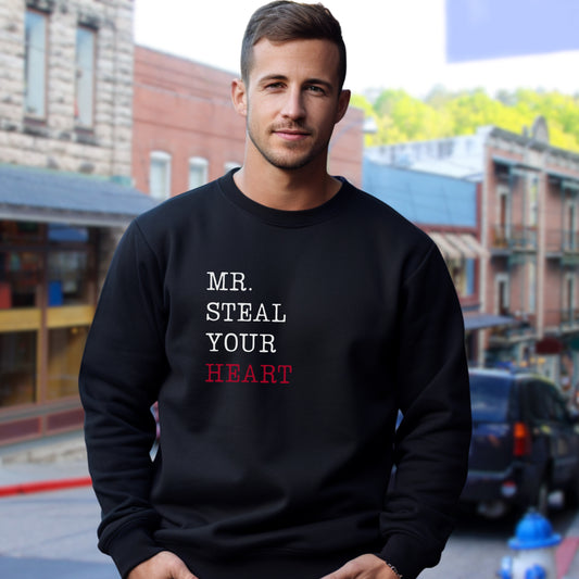 Mr. Steal Your Heart Crewneck