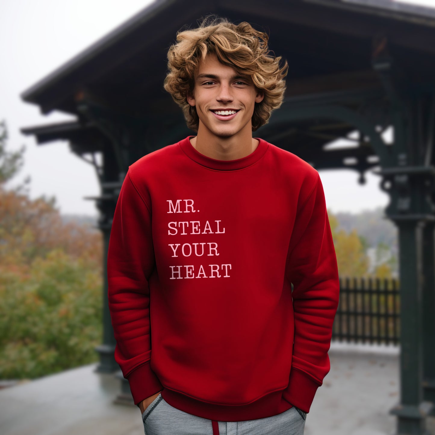 Mr. Steal Your Heart Crewneck