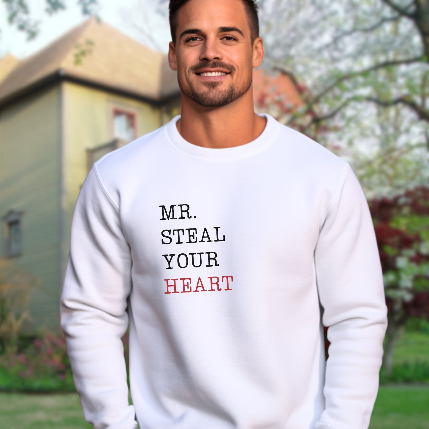 Mr. Steal Your Heart Crewneck