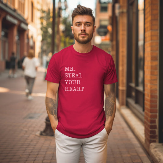 Mr. Steal Your Heart Adult Tee