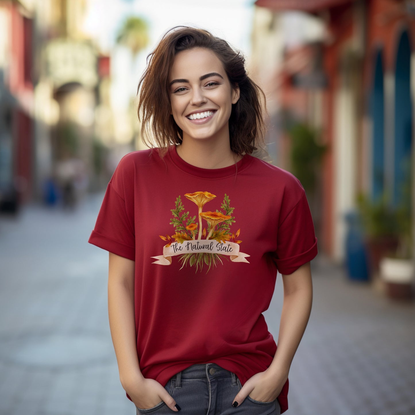 Natural State Shroom Tee