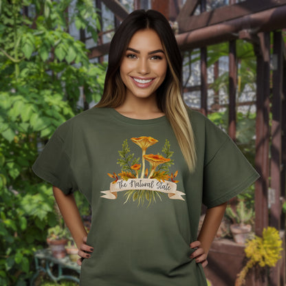 Natural State Shroom Tee