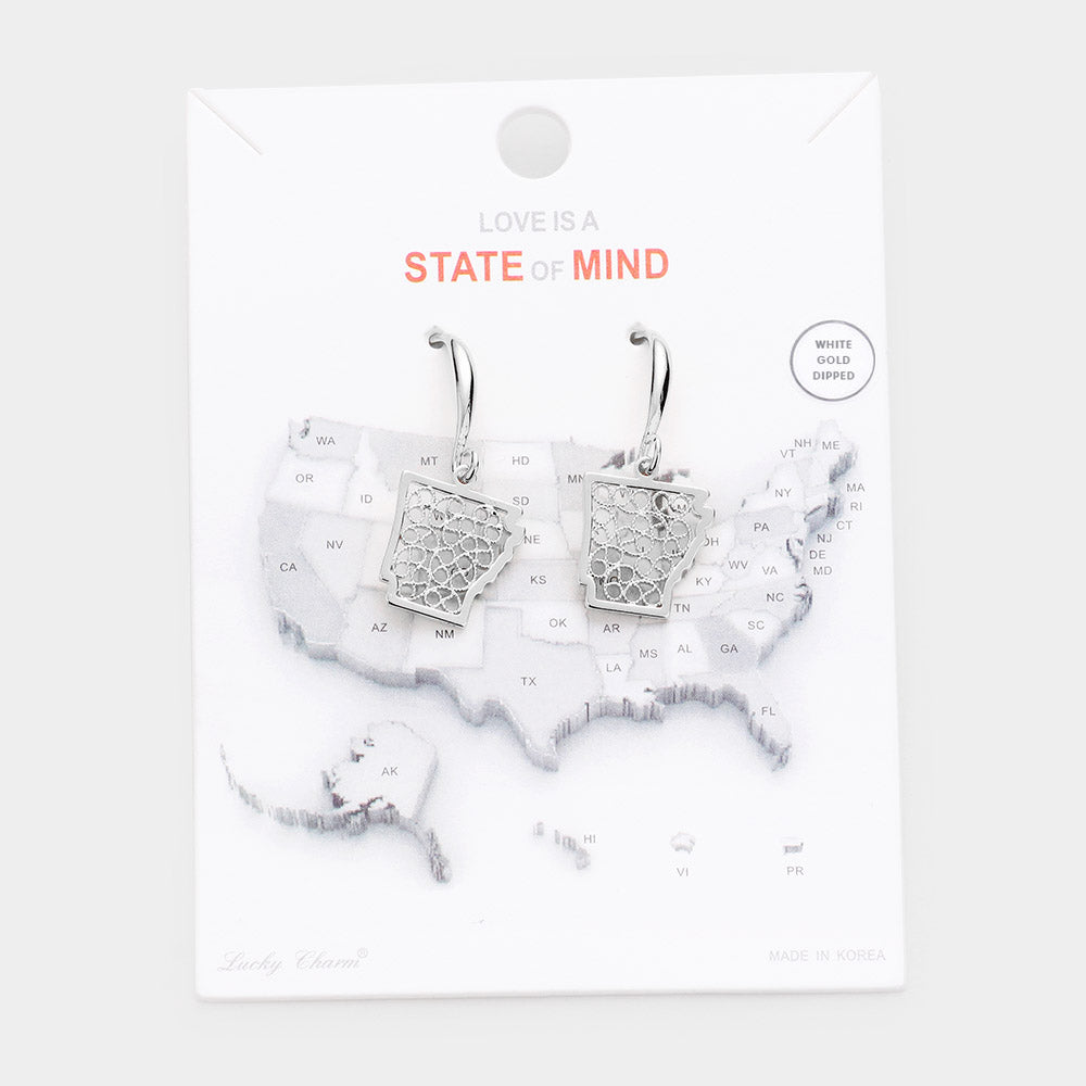 Silver Dipped AR Earrings