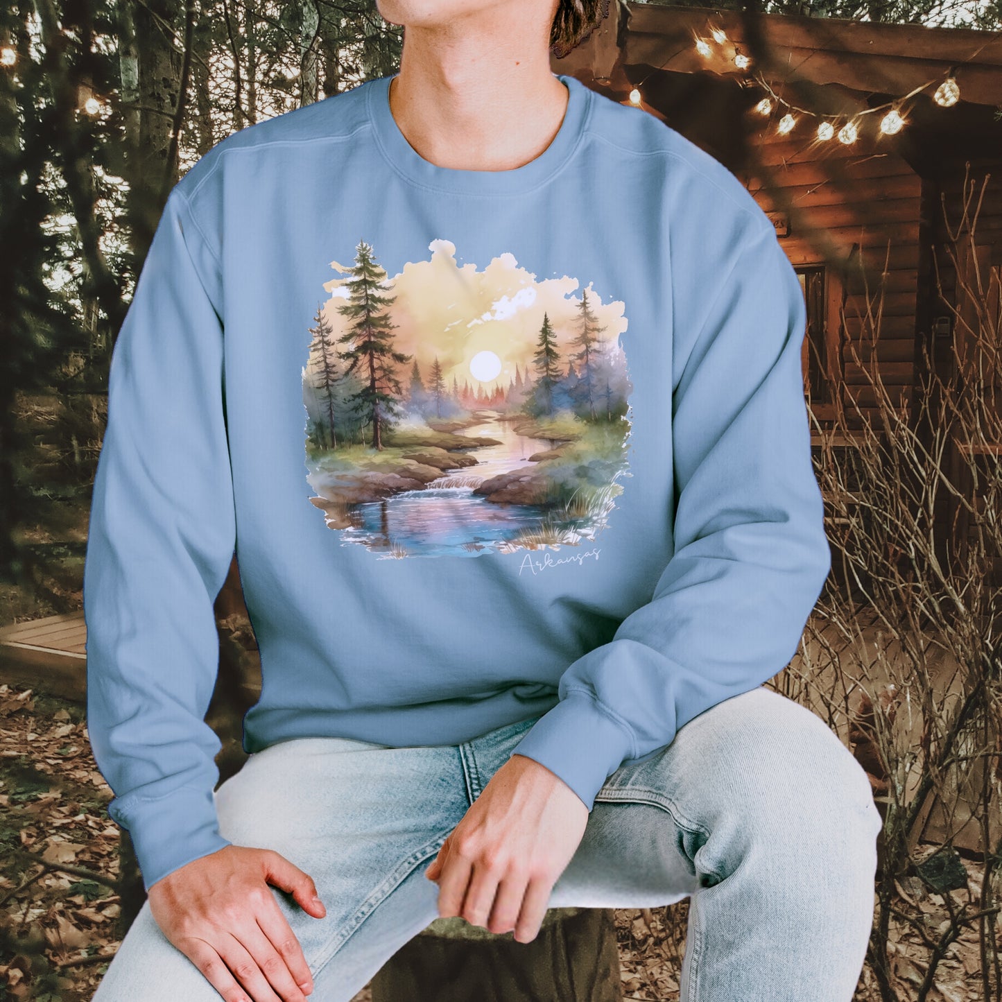 Sunrise Escape Everyday Crewneck