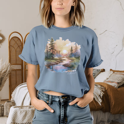 Sunrise Escape Relaxed Everyday Tee