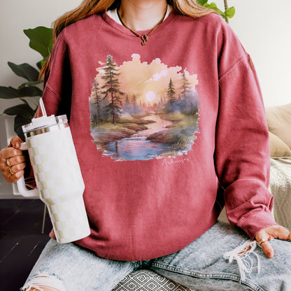 Sunrise Escape Everyday Crewneck