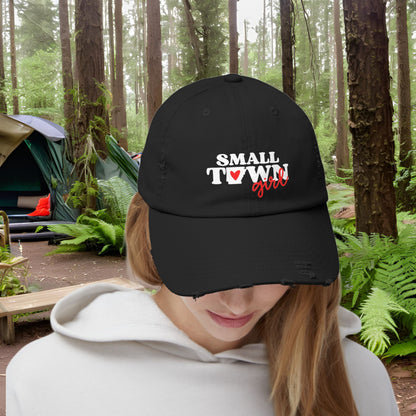 Small Town Girl Distressed Cap