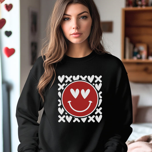 Valentine Smiles Crewneck